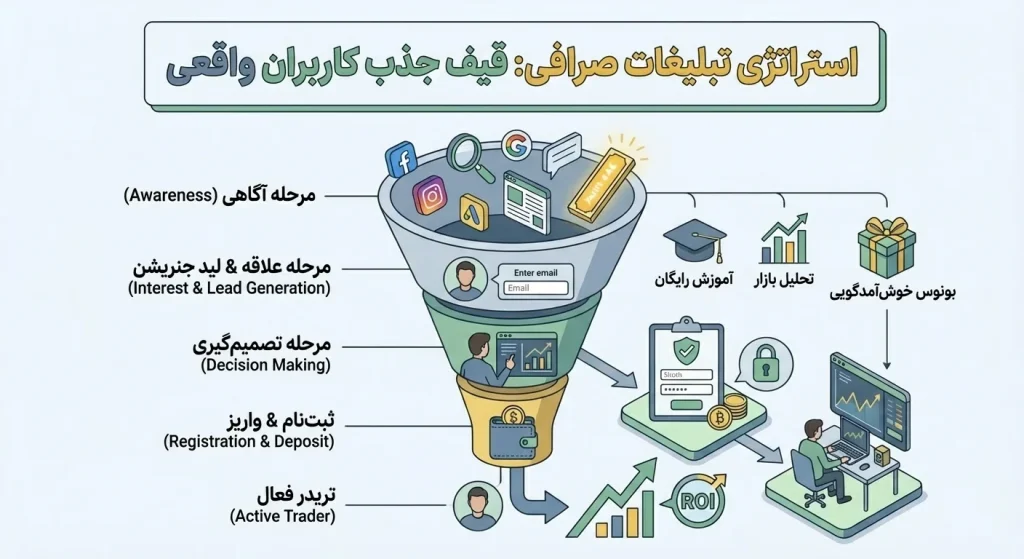 استراتژی های تبلیغات صرافی ارز دیجیتال
