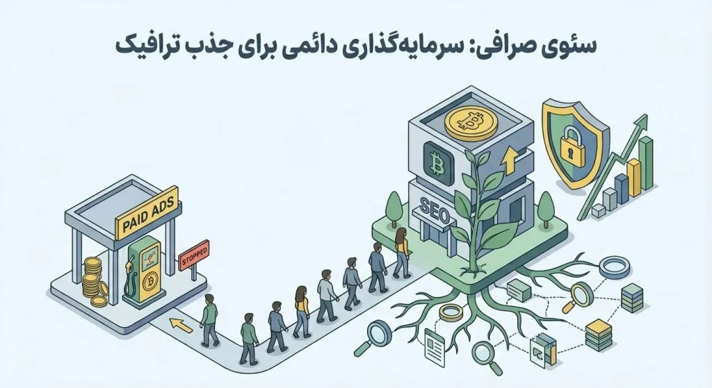 سئو صرافی ارزدیجیتال