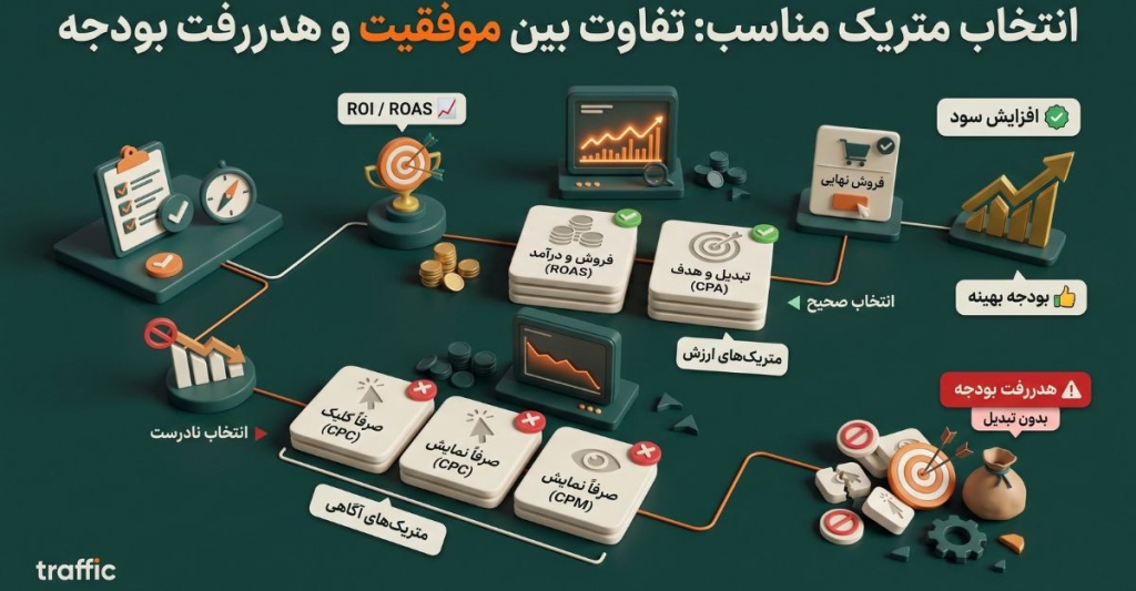 متریک‌های تبلیغاتی چه هستند و چرا تفاوتشان مهم است؟